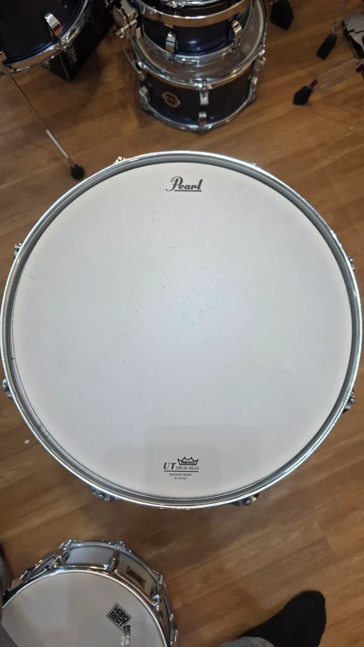 Caixa de Bateria Pearl Export EXX Black Piano. - Foto 4