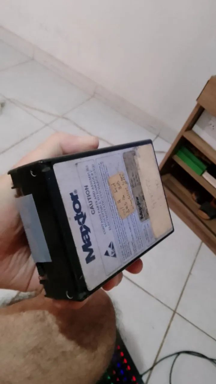 HD IDE 210 MEGA FUNCIONANDO RARIDADE COLECIONADOR