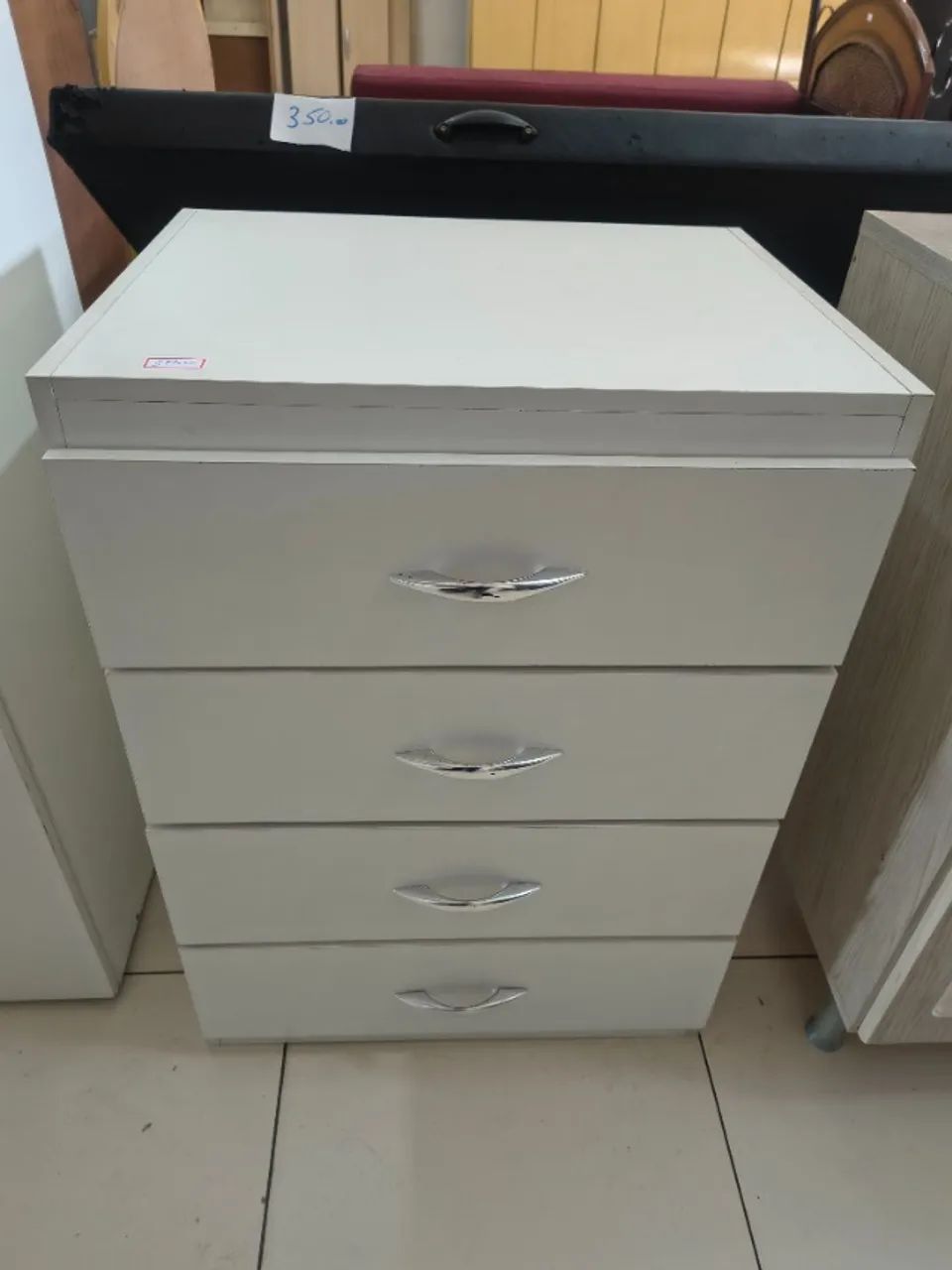 Gaveteiro Branco 