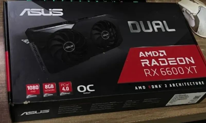 PLACA DE VIDEO RX 6600 XT 8GB ASUS  - Foto 3