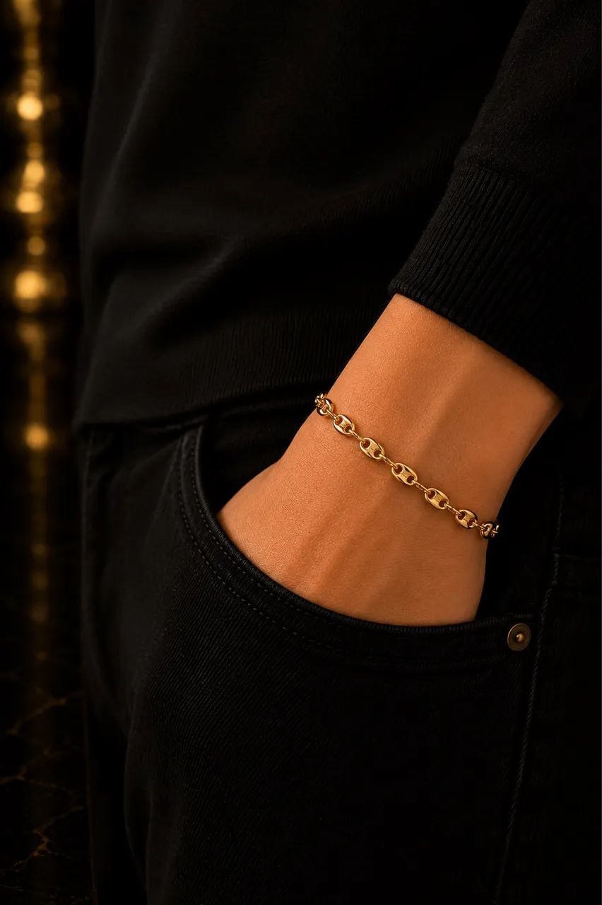Pulseira Modelo Gucci em Ouro 18k 750