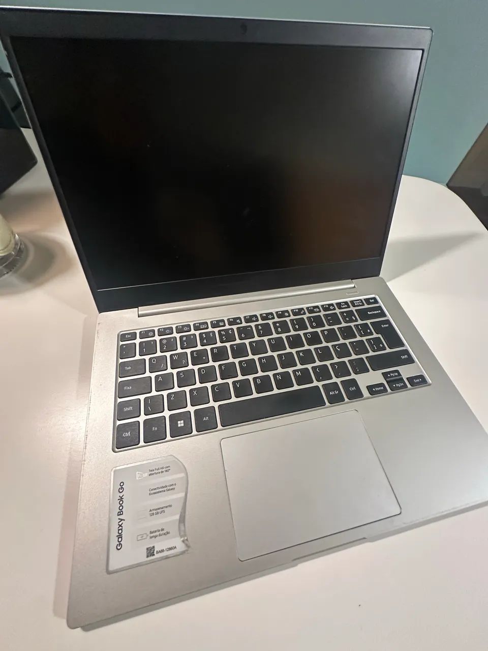 Notebook Samsung Galaxy Book Go 14 Full HD 128GB SSD Leve e Rápido