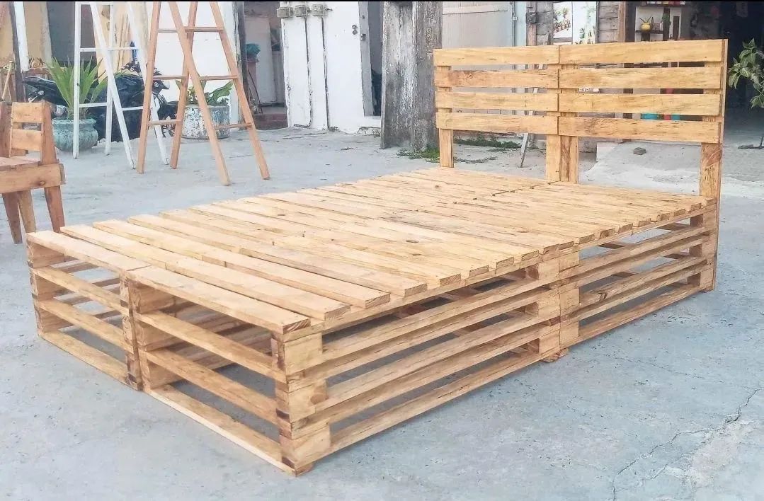 Cama de casal pallet  - Foto 2