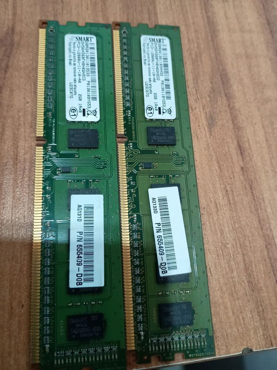 2 x 2 gb DDR 3 para desktop 