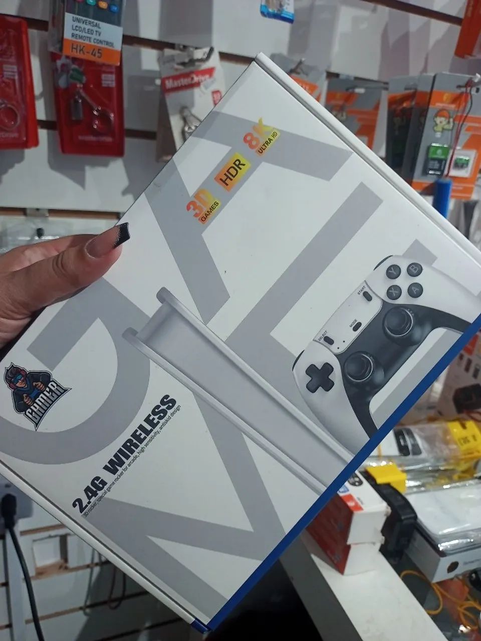Game Stick com dois controles  - Foto 4
