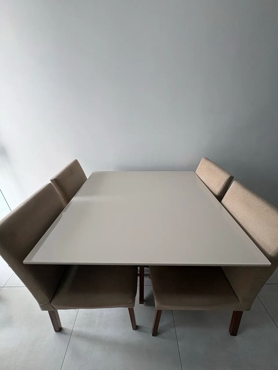 Mesa de jantar quadrada 1mx1m  - Foto 2