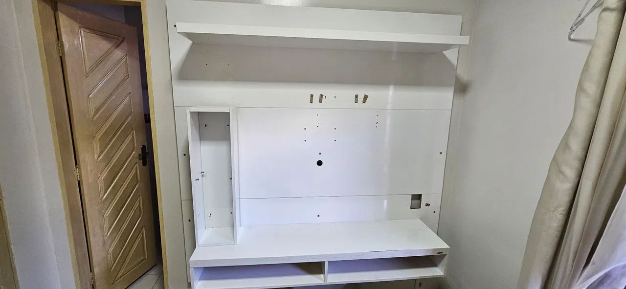 Rack de MDF branco - Foto 3