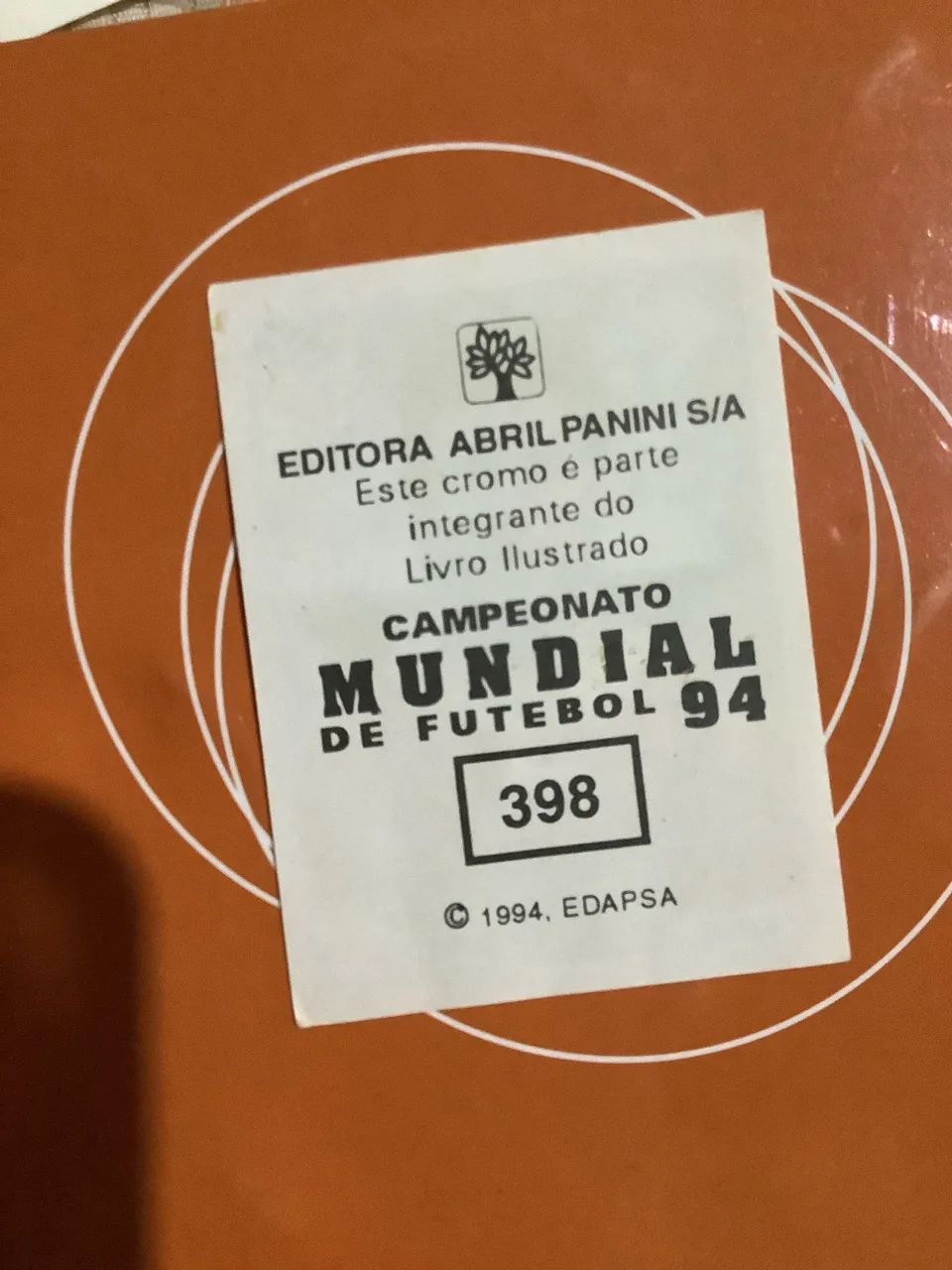 Figurinhas (78 e 398) da Copa do Mundo USA 1994 Panini - Foto 3