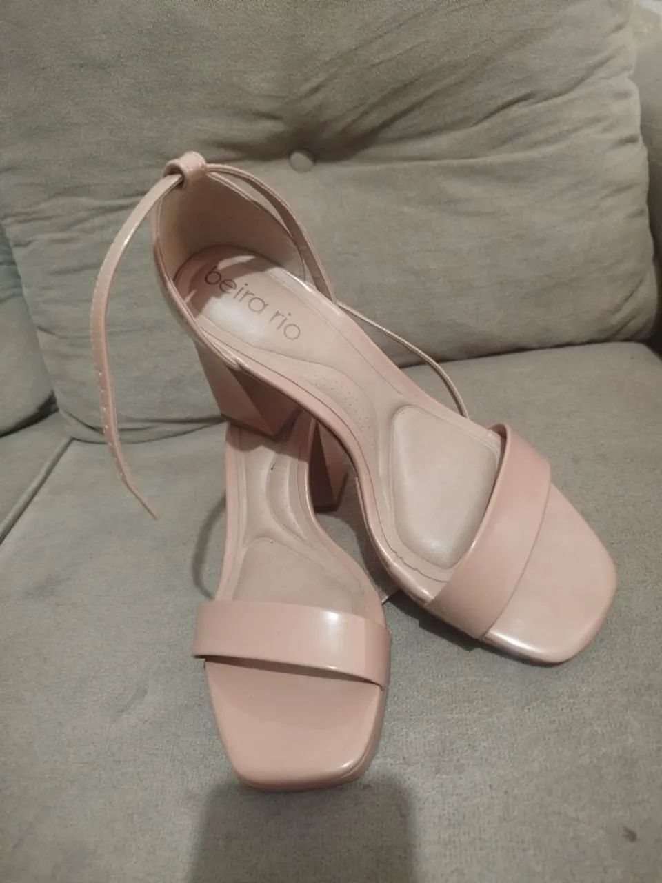 Sandália plataforma.