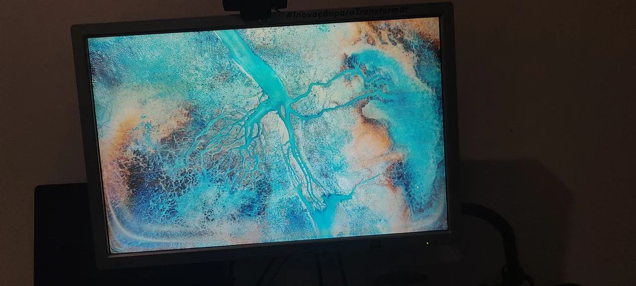 Monitor HP LP2465 24" Funcionando - Leia a Descrição