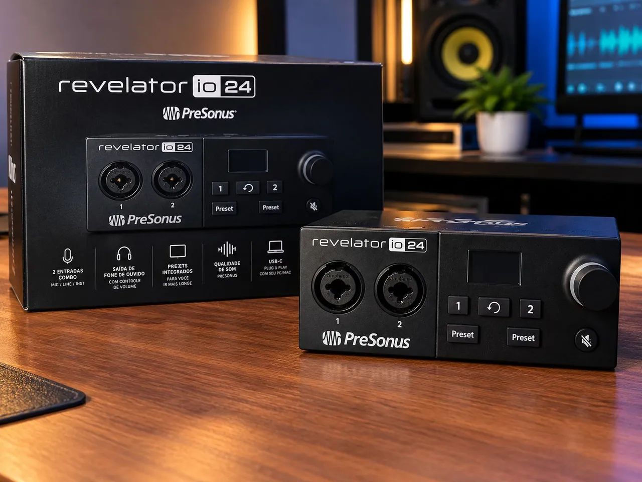Interface de Áudio PreSonus Revelator io24  - Foto 2
