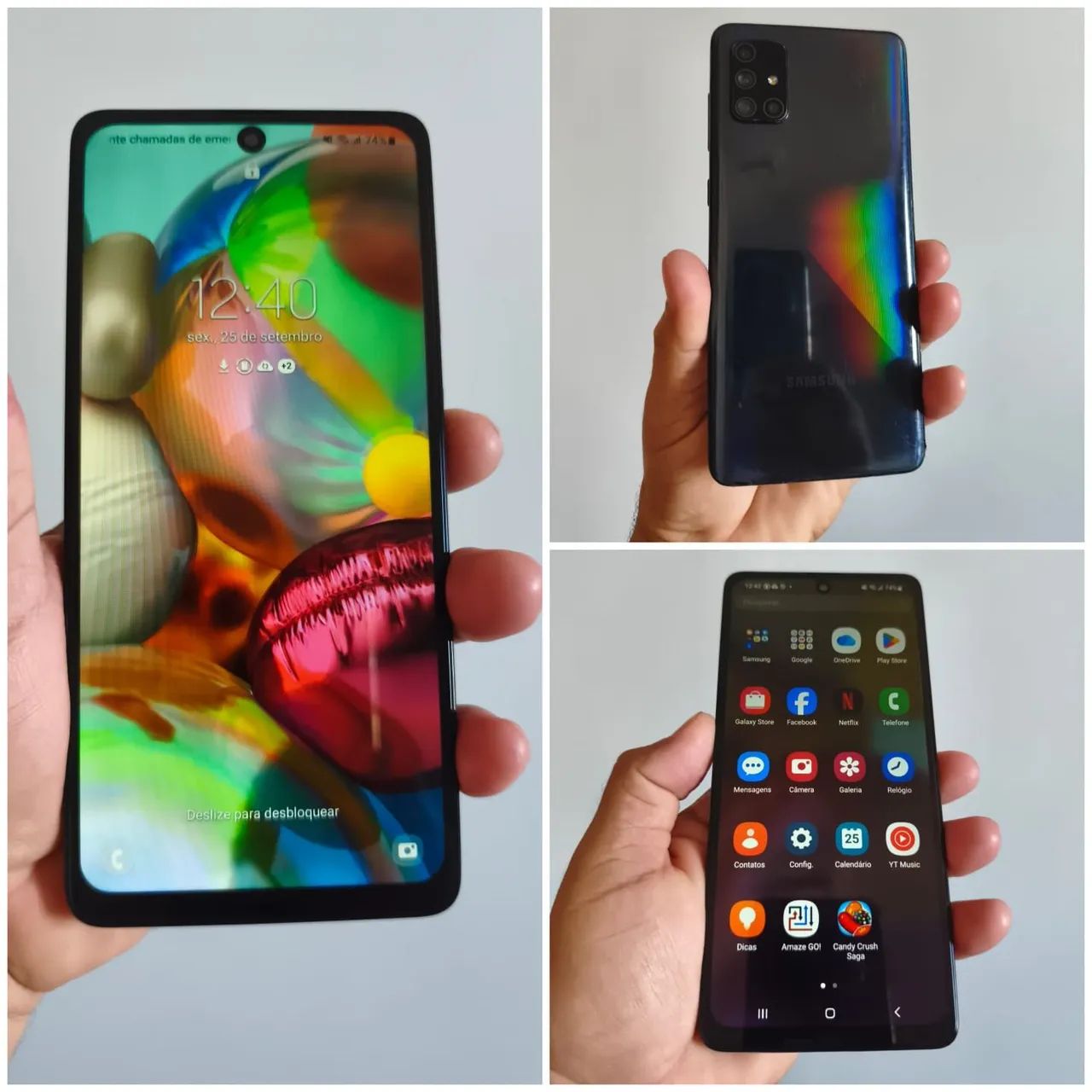 Samsung  A71 128GB/6RAM  "NFC "