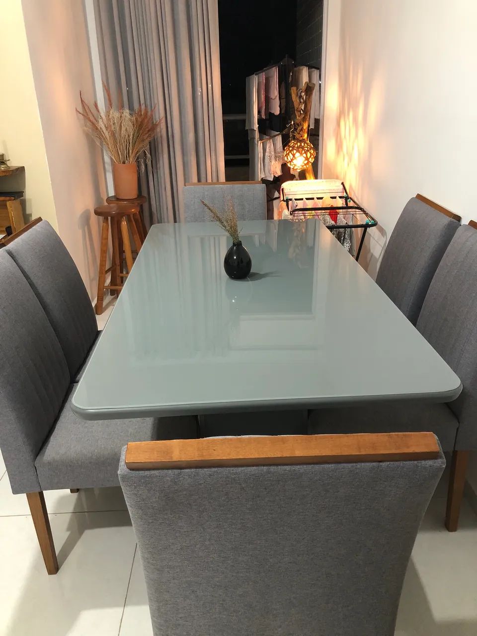 Mesa em madeira nova - Foto 2
