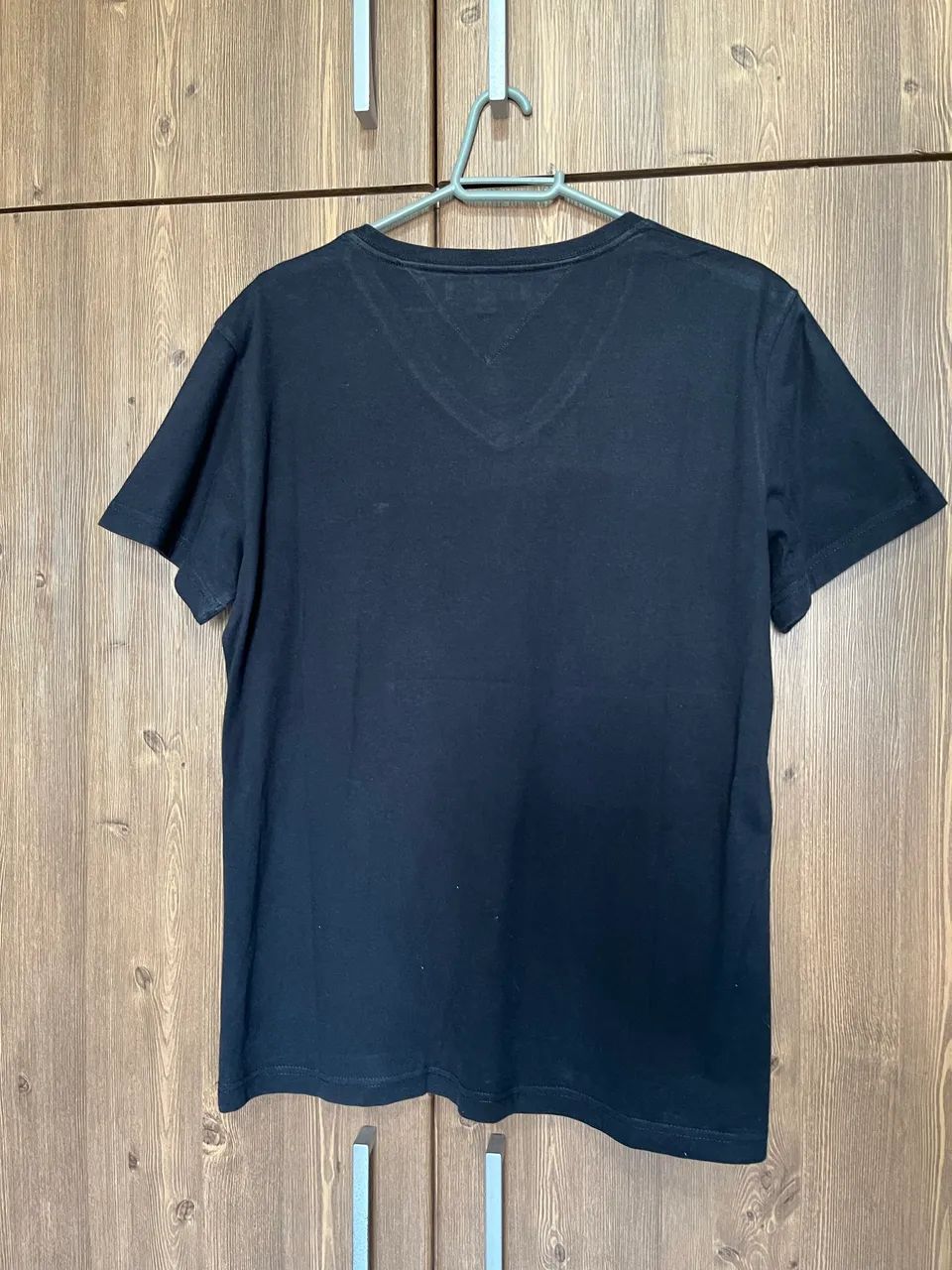 Camisa preta Tommy Hilfiger - Tam. P - Foto 2