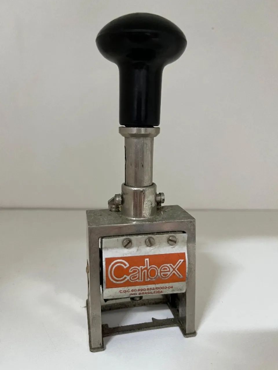 Carimbo Numerador Antigo Carbex Usado