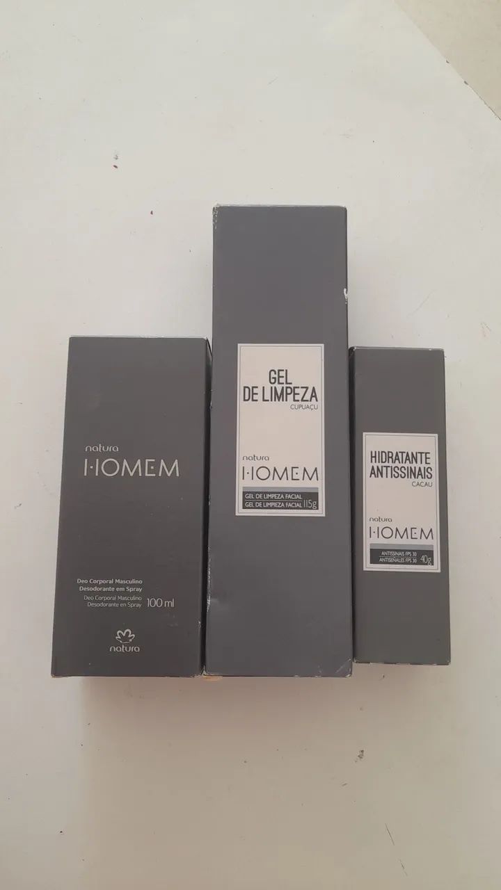 Kit Natura homem facial