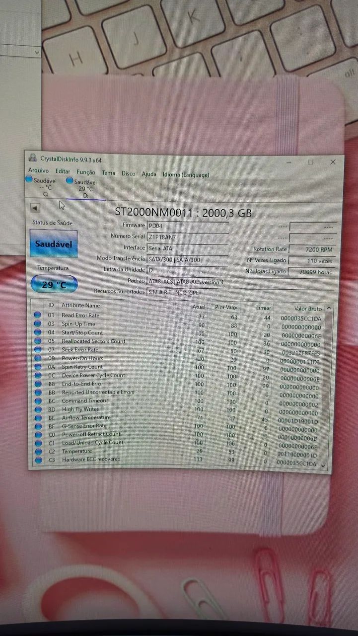 Hd 2tb dell com saude 100% - Foto 2