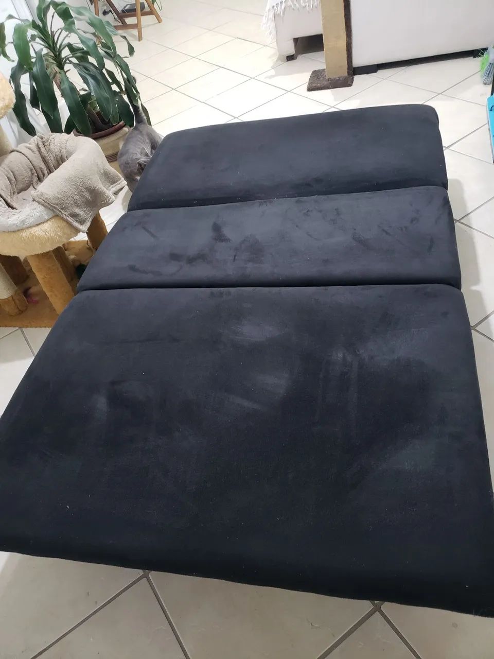Sofá-cama suede  - Foto 2