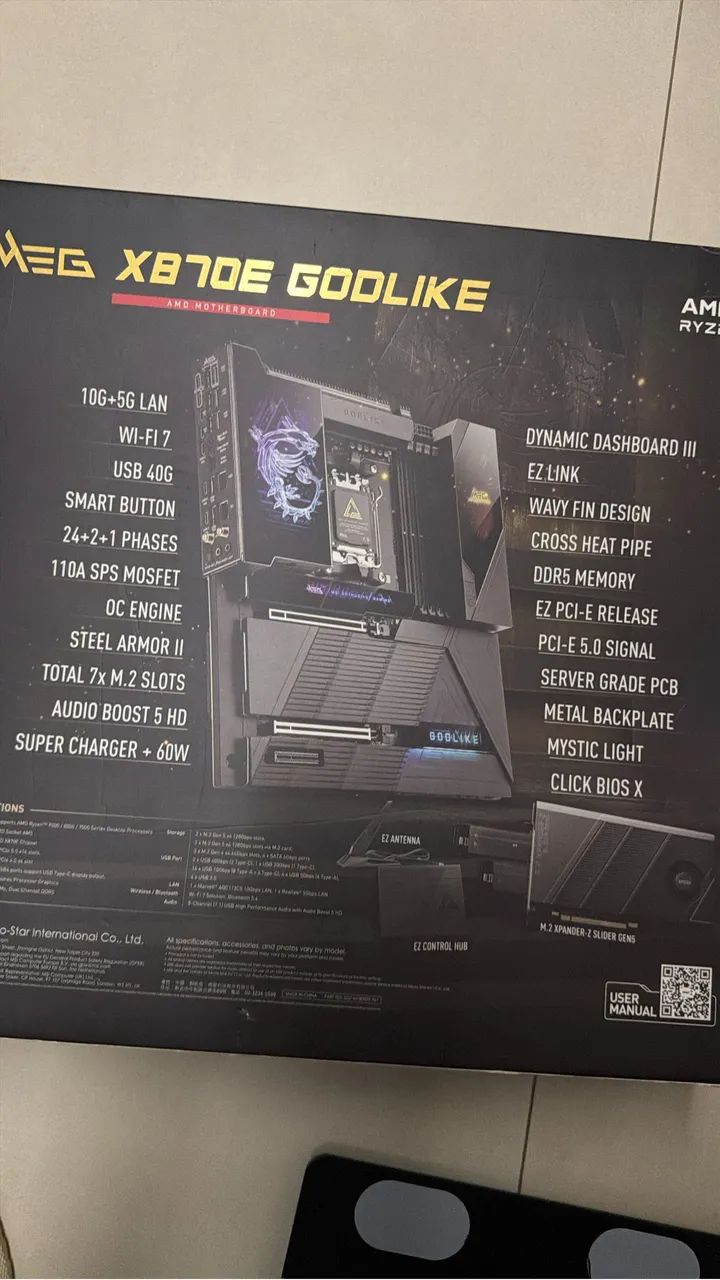 Placa Mãe MSI MEG X870E GODLIKE - Foto 2