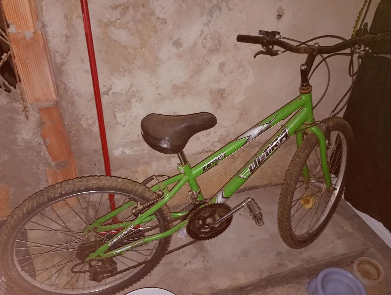 Bicicleta aro 24 verde  - Foto 2