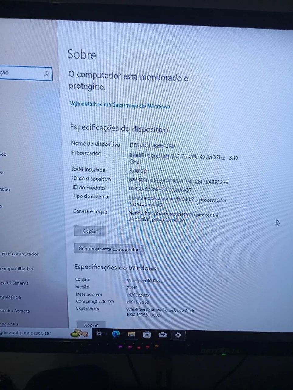 PC/COMPUTADOR - REVISADO COM WINDOWS 10 ATIVADO - Foto 3