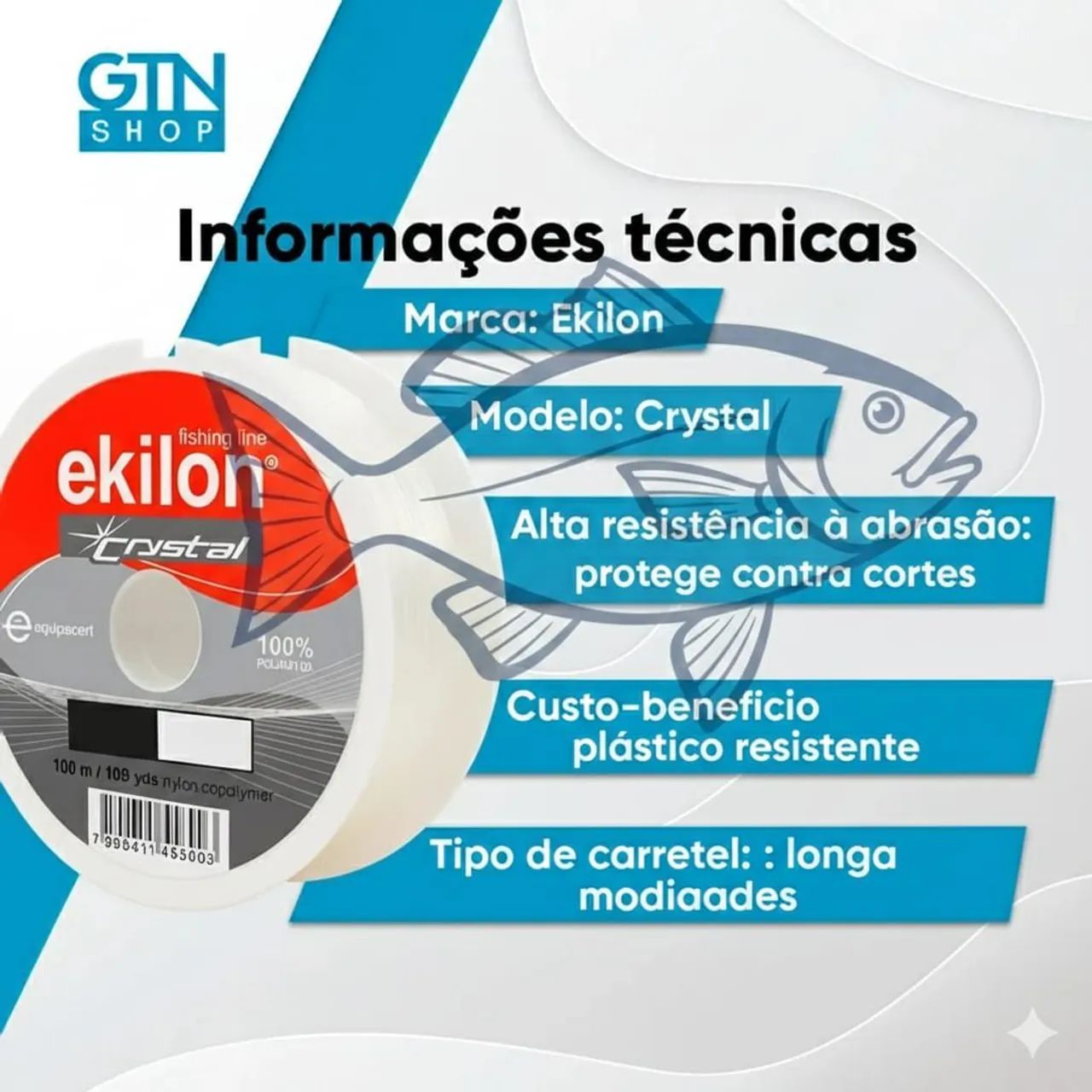 Linha de pesca - Foto 2