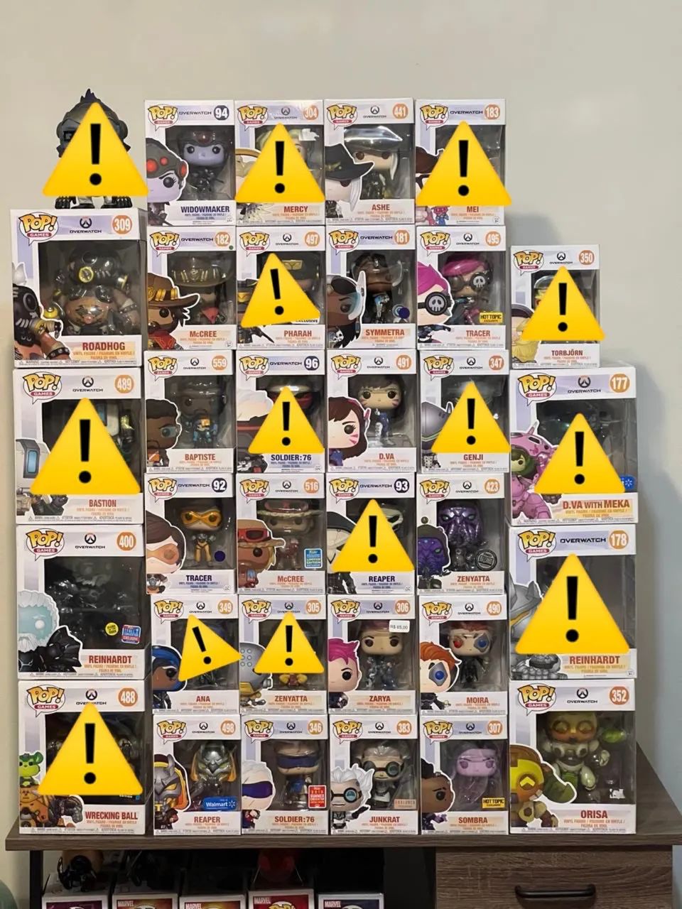 Funko Pop Overwatch Games - Vários Modelos