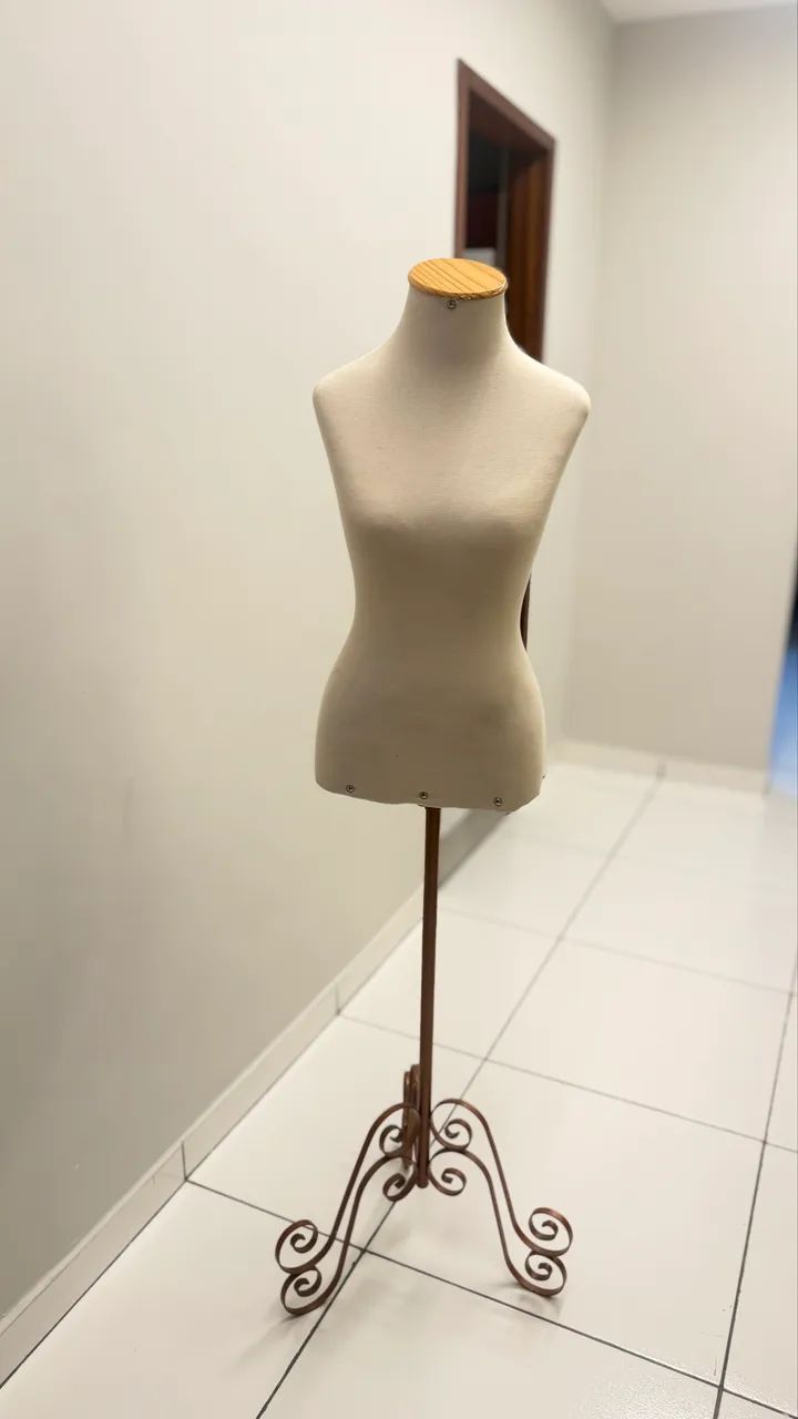 manequim de busto feminino forrado - Foto 2