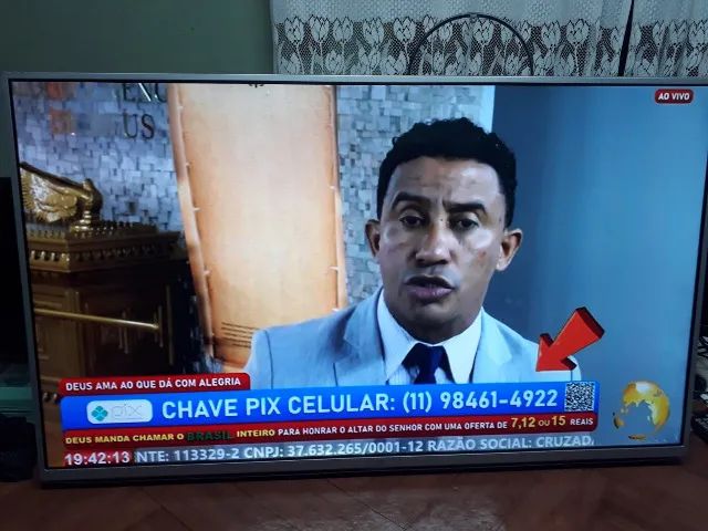 TV LG 43LF5900 com defeito - Foto 3