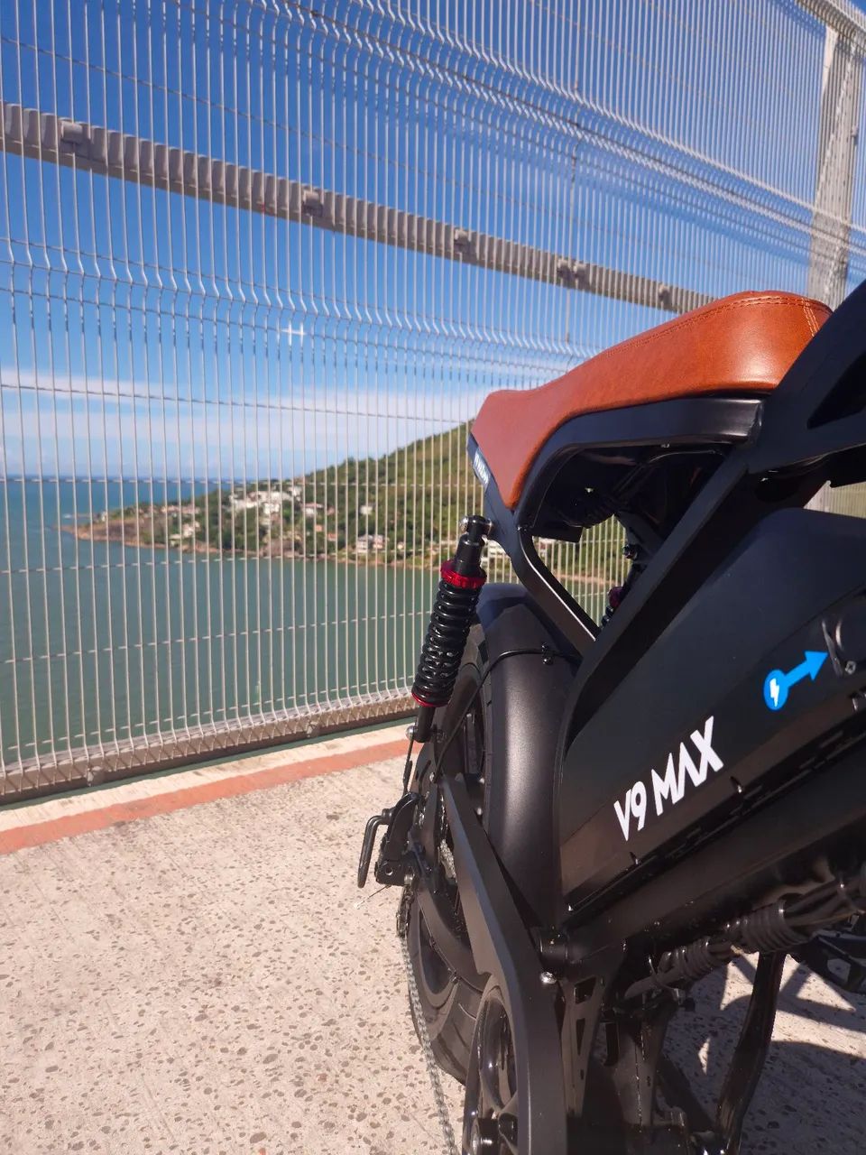 Bike elétrica Inow V9 Max (troco em moto) - Foto 3