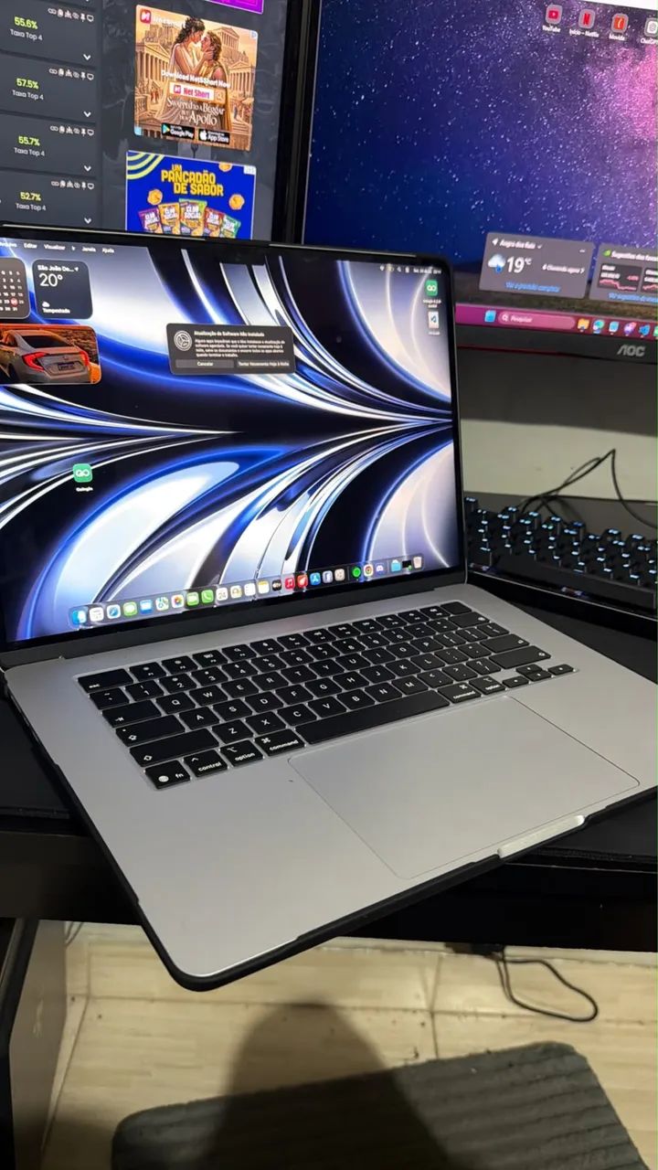 MacBook Air de 15 polegadas: Chip M5, 512GB  - Foto 2