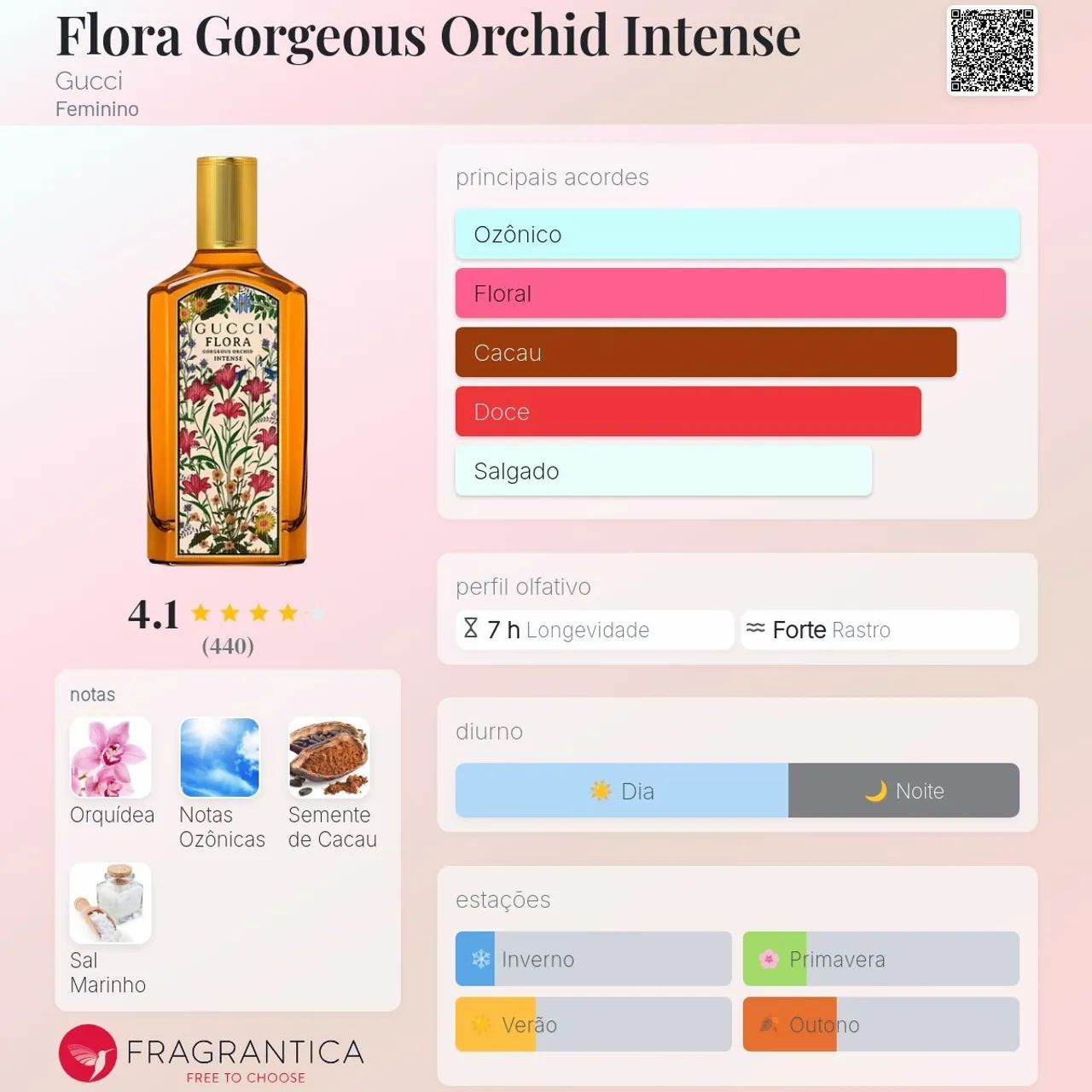 Perfume Gucci Flora Gorgeus Orchid Intense 100 ml - Foto 3