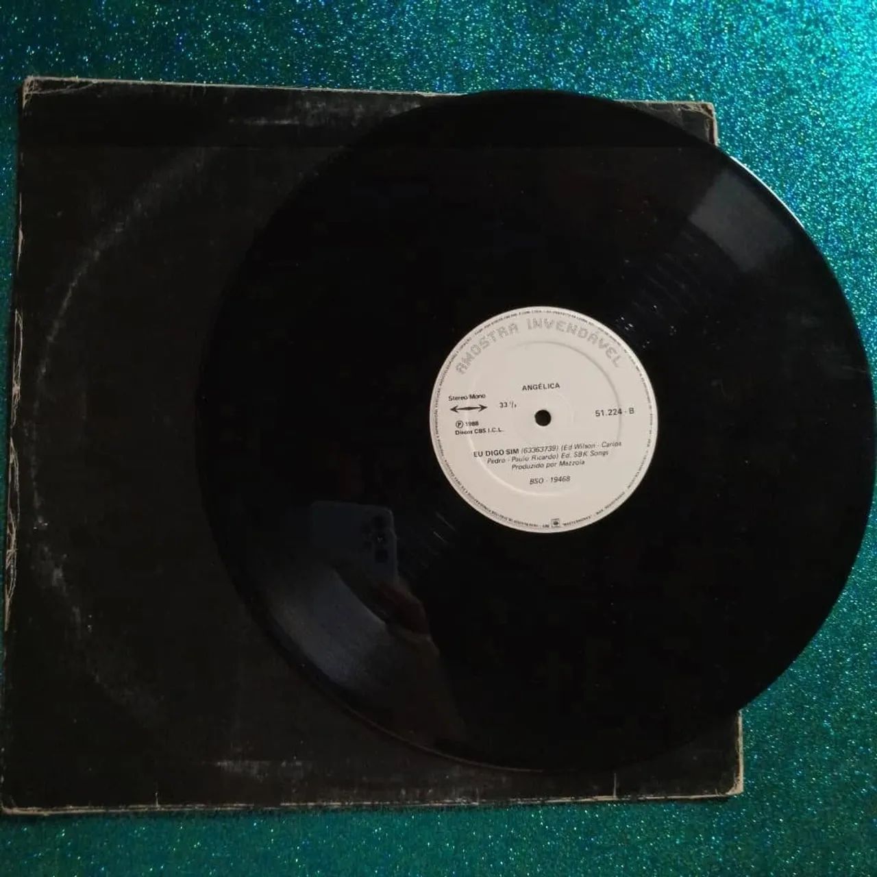 Disco LP Vinil Angélica " Eu Digo sim" Invendável  - Foto 2