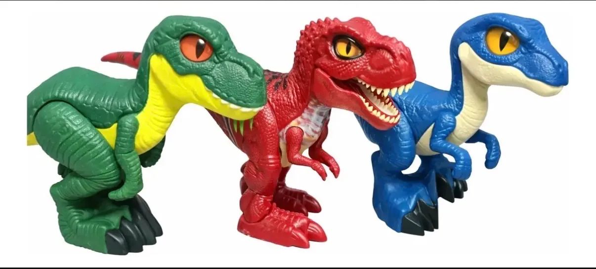 3 Dinossauros Imaginex  - Foto 2