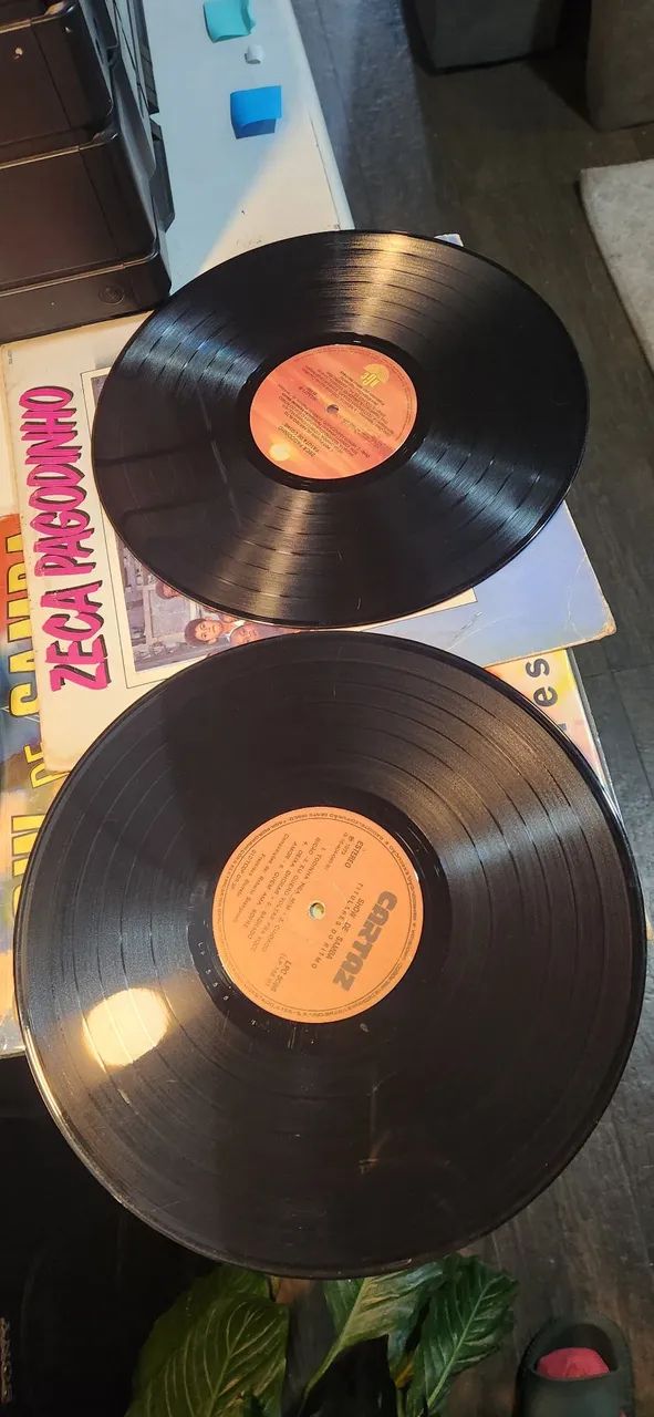 Kit 2 vinil ZECA PAGODINHO e TITULARES DO SAMBA DE SAMBA lp - Foto 4