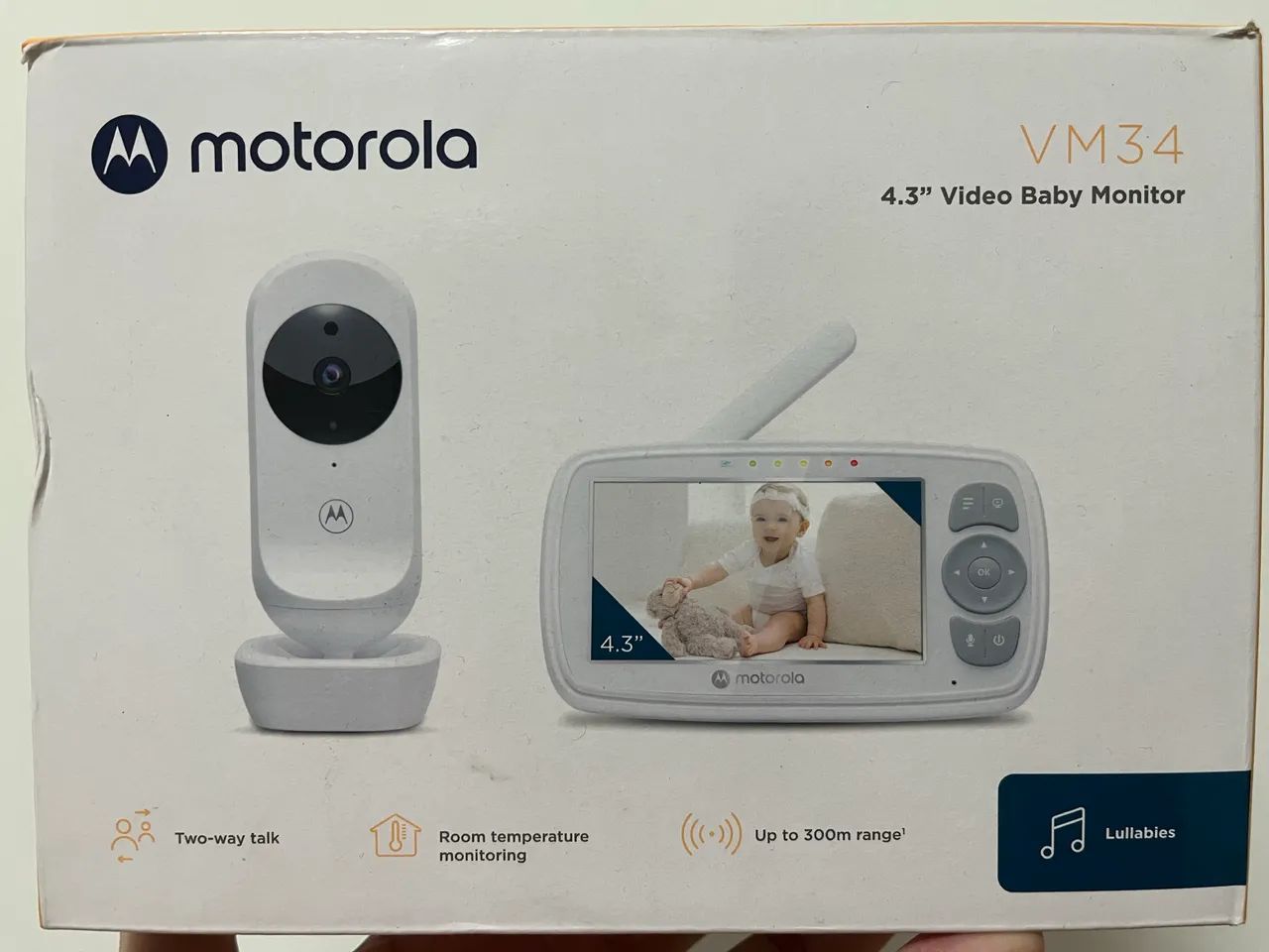 Babá eletrônica motorola 