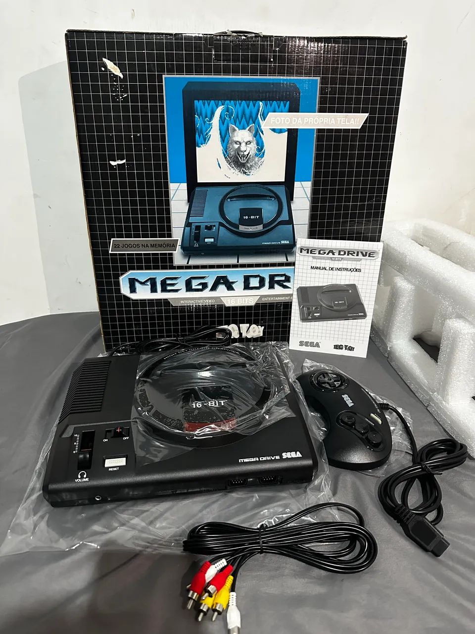 VENDO MEGA DRIVE NUNCA USADO
