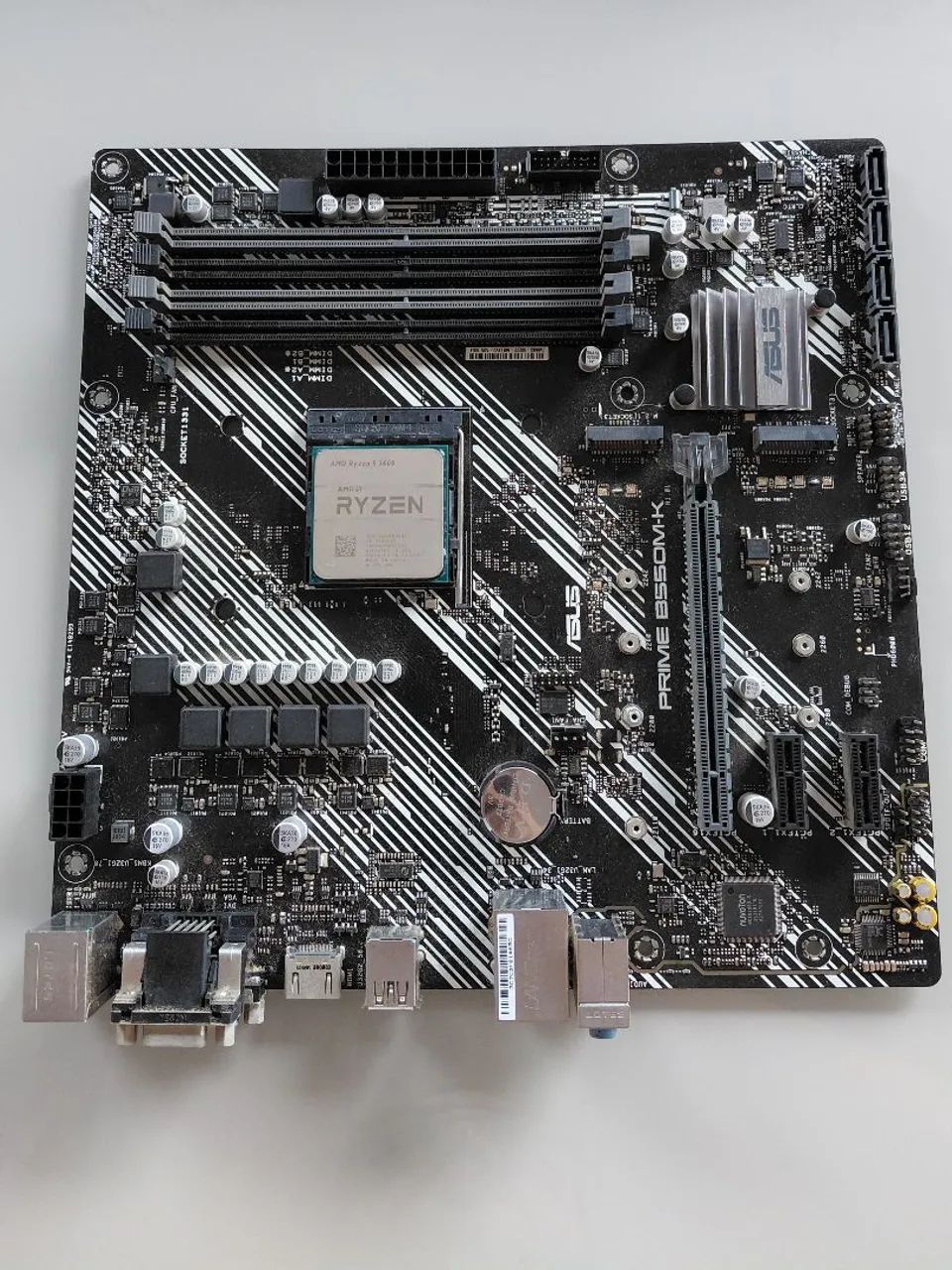 Kit Ryzen 5 3600 (placa B550M-K) - Peças de Hardware - Terra Firme