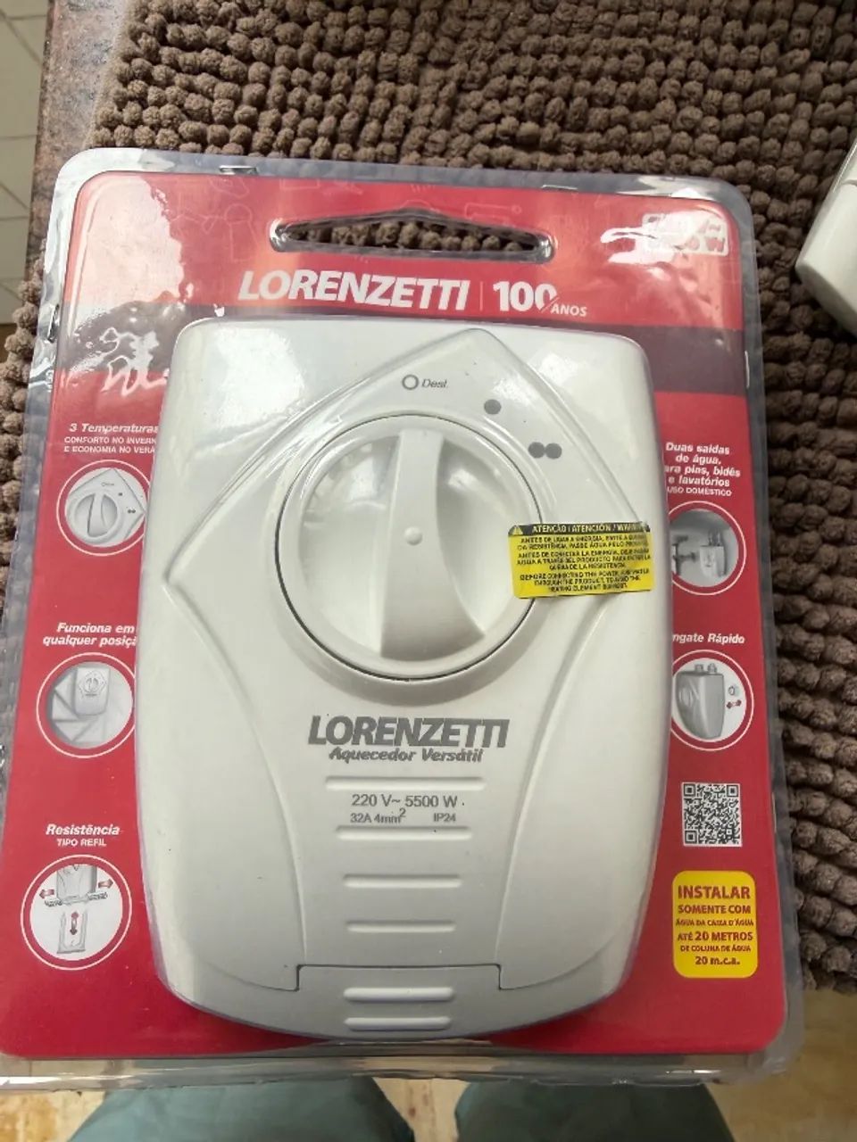 Lorenzetti Aquecedor Versátil 