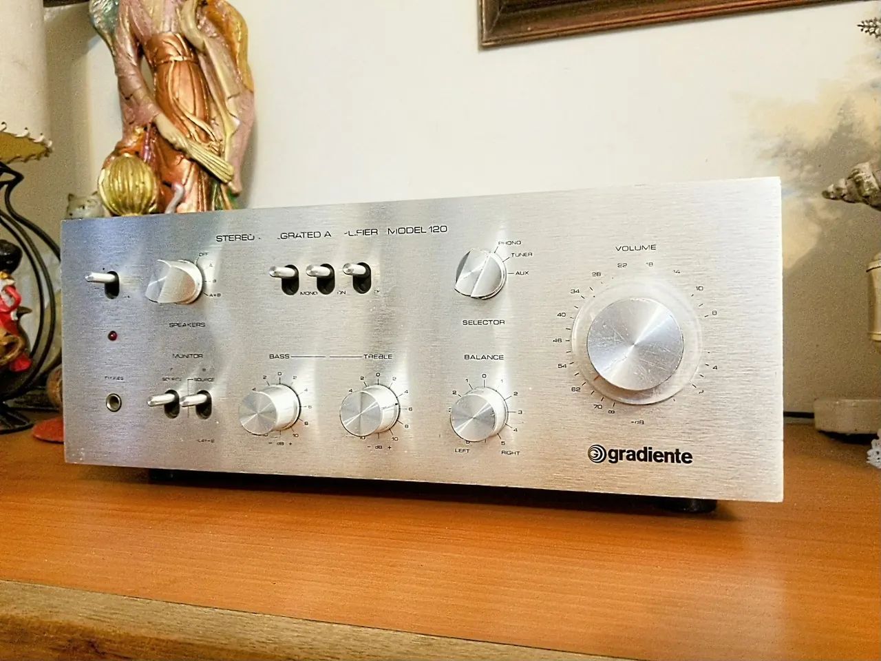 Amplificador Gradiente Model 120 (Com Defeito )