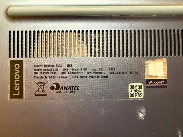Notebook Lenovo Ideapad i5 - SSD 256 - 8g Ram - Foto 3