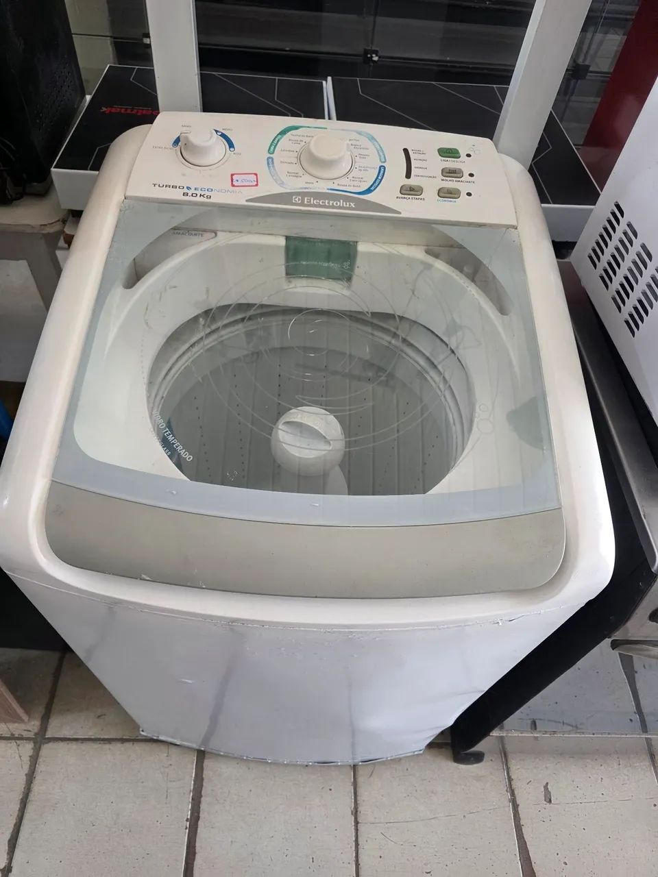 Maquina de lavar Electrolux 8kg funcionando perfeitamente  - Foto 3