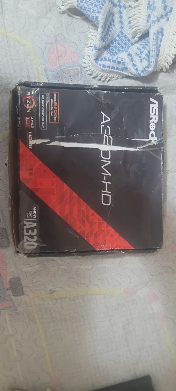 Placa mae ASROCK A320M-HD *leia*