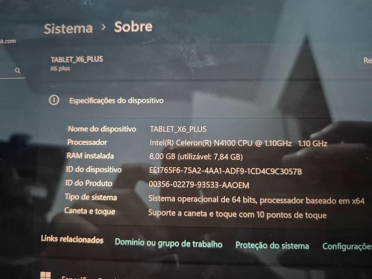 Teclast x6 plus tablet windows notebook 2 em 1 - Foto 4