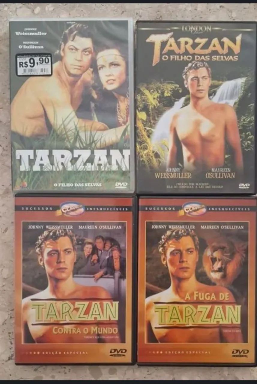 Coleção de filmes Tarzan 9 filmes - Foto 3