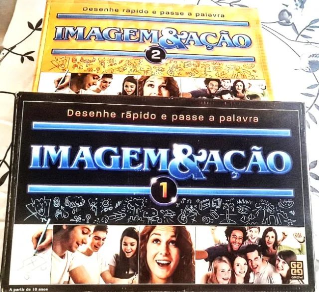 Jogo de tabuleiro Imagem e Ação 1 e 2 