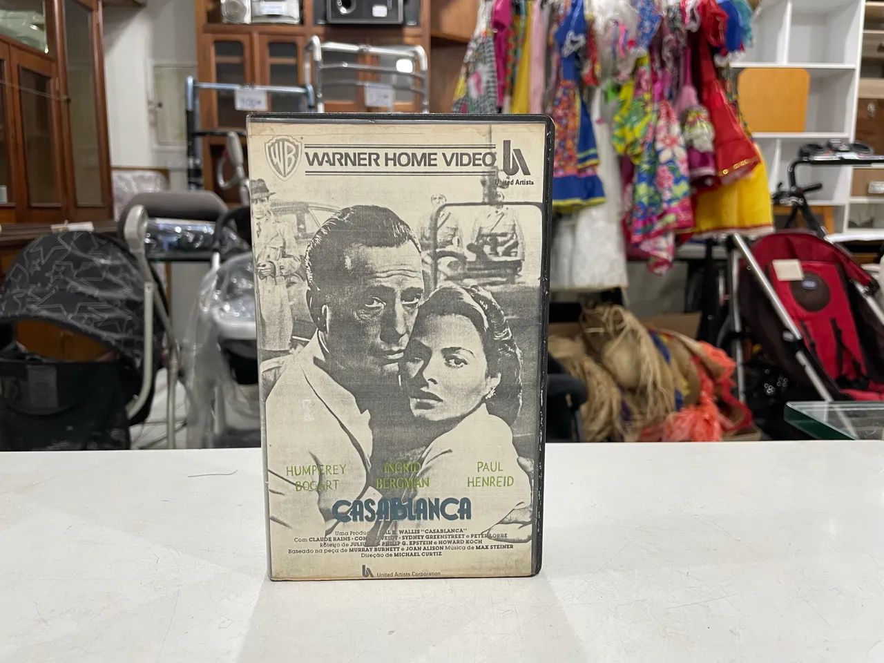 Fita VHS Casablanca Gravada