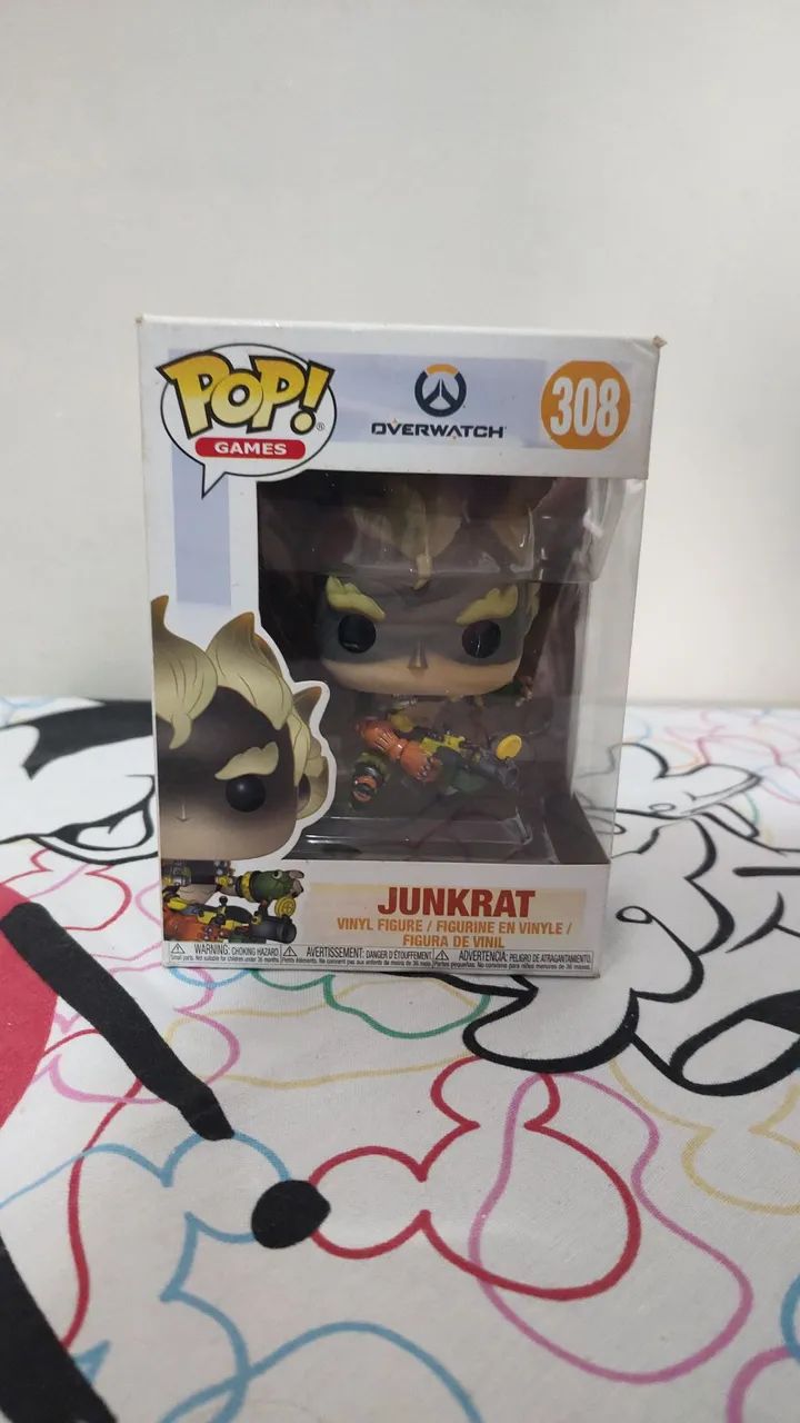 Funko pop Overwatch Junkrat 308