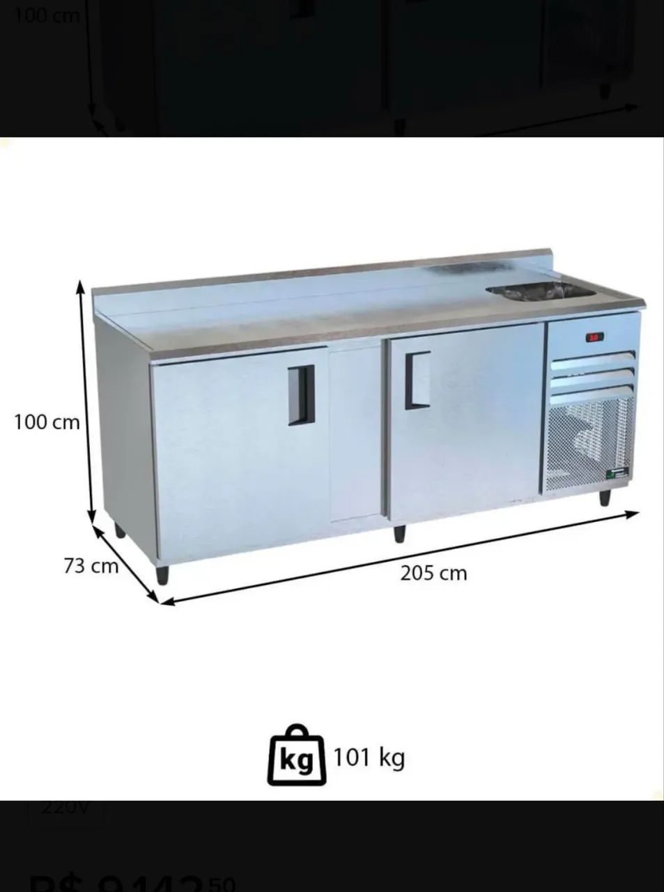 Balcão refrigerado 220v - Foto 3