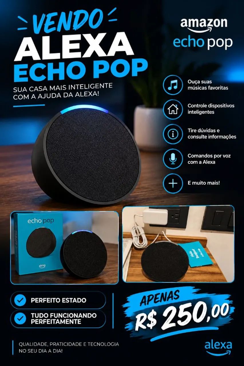 Vendo Alexa ECHO POP 